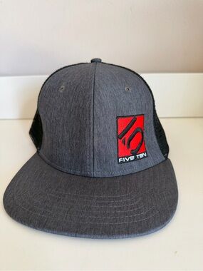 Five Ten Gray & Black Trucker Hat with Red Logo